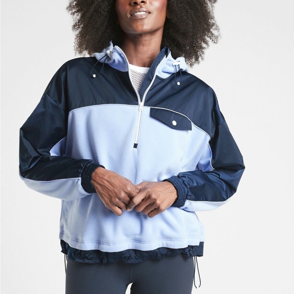 Athleta Micro Fleece Half Zip